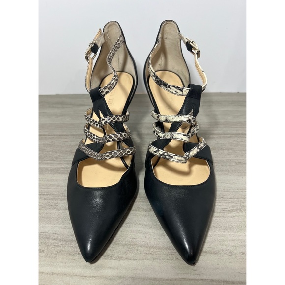 Ivanka Trump Black Heels Snake
Skin Shoes Women's - Picture 2 of 9